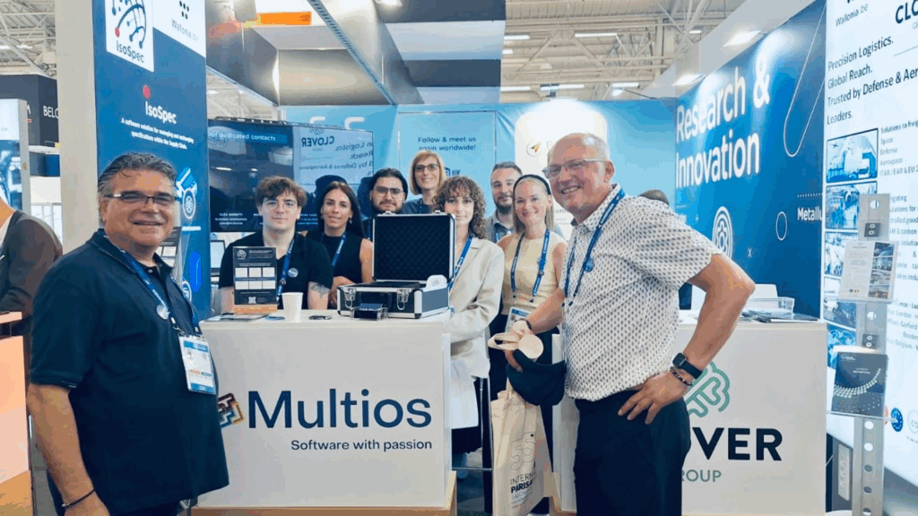 L'équipe Multios au Salon du Bourget